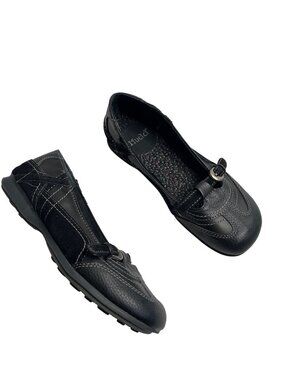 Mudd Y2k Black Giggles Mary Jane Flats Buckle Detail 6.5